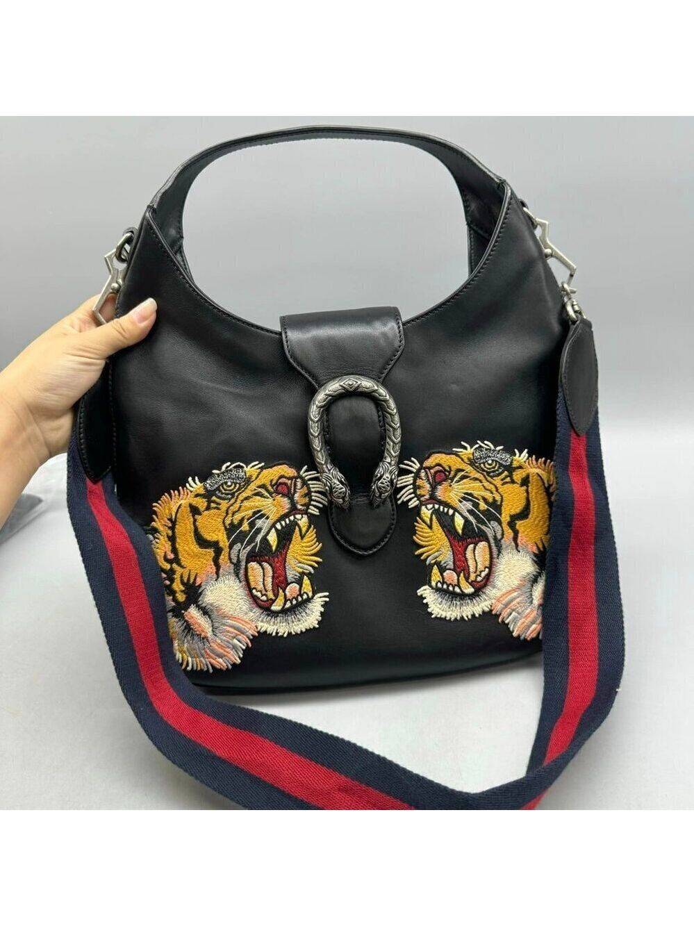 100% Authentic GUCCI Soho Leather Shoulder Bag 644-081924